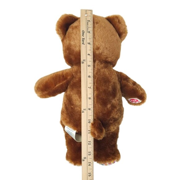 Build A Bear Workshop Birthday Bear Plush Happy Cute Cuddly Soft Stuffed Toy BAB - Picture 12 of 12